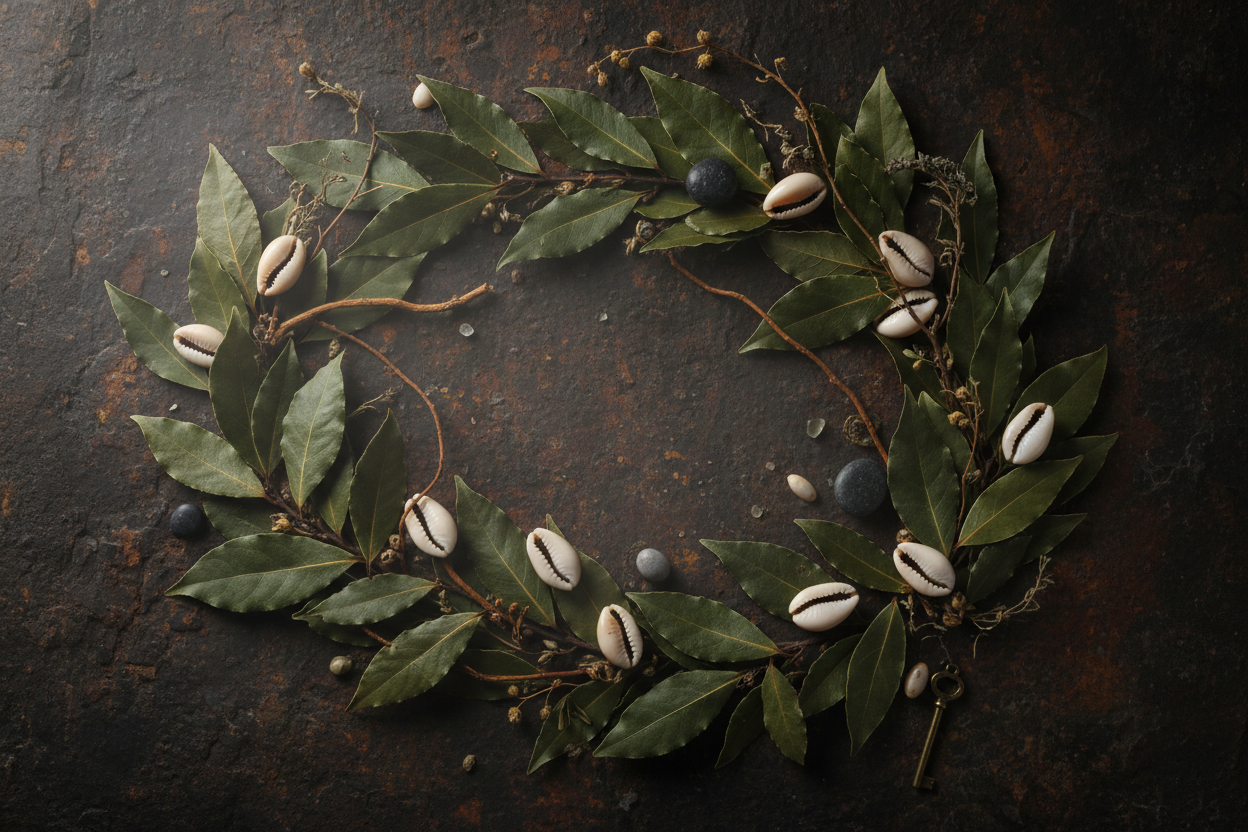 Bay Leaves and Cowrie Shells